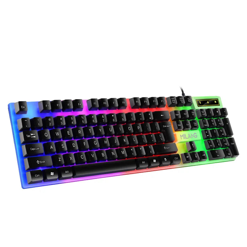 Mini Clavier Gaming 42 Touches – RGB Compact & Filaire – Parfait pour PC et Mac